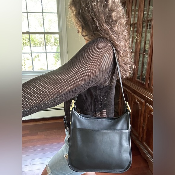 Black Leather Coach Legacy Bag No G9n-9966 - Picture 11 of 17